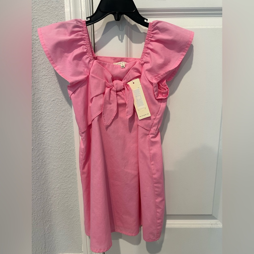 Adorable Pink Bow Dress for Kids